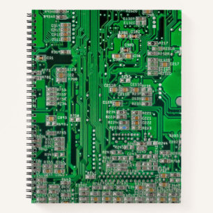Circuit Board Painting Notebook