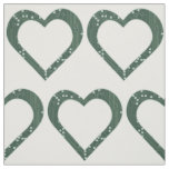 Circuit board Pattern Heart Fabric