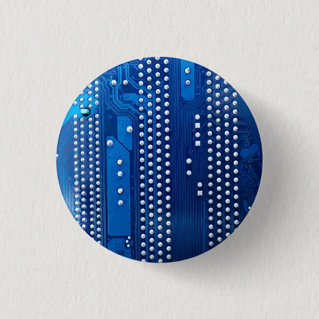 Circuit board pinback button (Front)