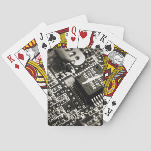 Circuit Board Playing Cards