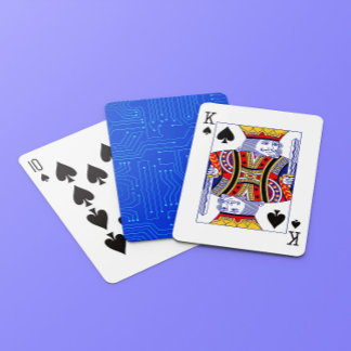 Circuit Board Poker Cards