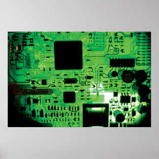 Circuit board poster