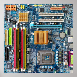 Circuit board poster