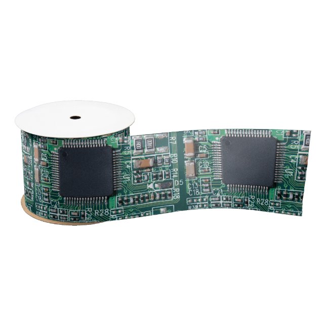 Circuit board satin ribbon (Spool)