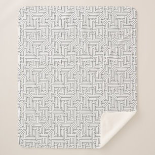 Circuit Board Sherpa Blanket