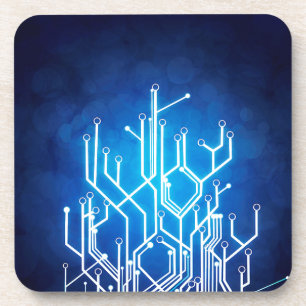 circuit-board-technology- beverage coaster