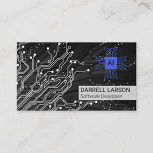 Circuit Board Technology Engineer AI Business Card