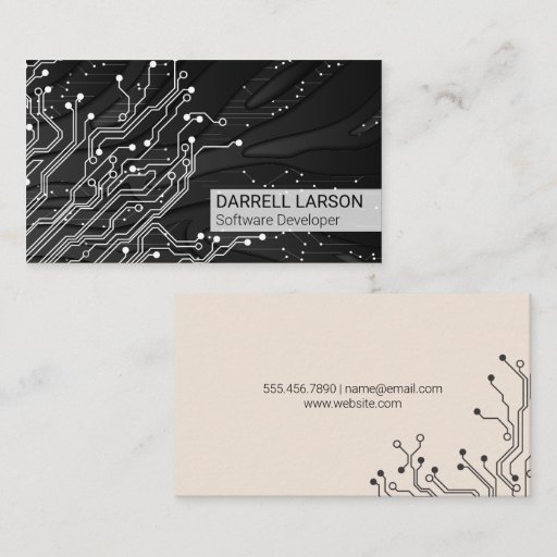 Customizable Circuit Board | Technology | Engineer  Business Card