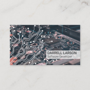 Circuit Board   Technology   Software Engineer Business Card