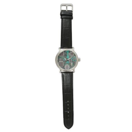 Circuit board watch Zazzle