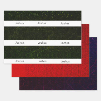 Circuit Board Wrapping Paper Sheets