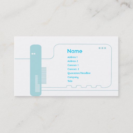 Customizable Circuit - Business Business Cards
