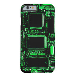 Circuit Green iPhone 6 barely there case