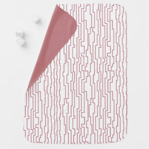 Circuit Lines Baby Blanket