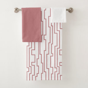 Circuit Lines Bath Towel Set
