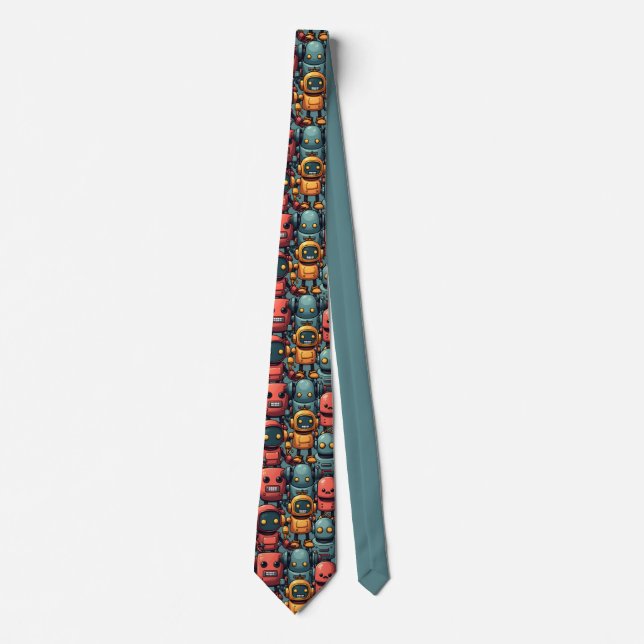 Circuit Party: The Ultimate Robot Neck Tie (Front)