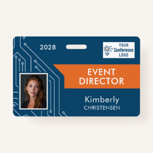 Circuit Technology Event Director Photo ID Badge