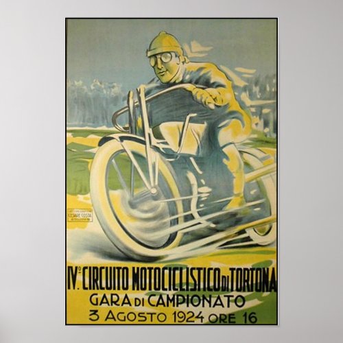 Circuito Motociclistico_1924 Poster