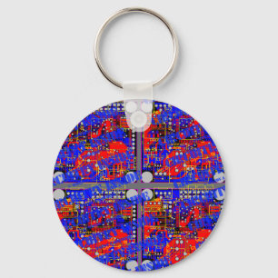 Circuitry Inside (Printed Circuit Board - PCB) Keychain
