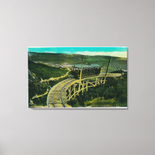 Circular Bridge, Mt. LoweMt. Lowe, CA Canvas Print