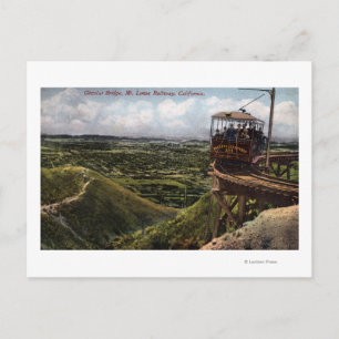 Circular Bridge Pacific Railway View Postcard