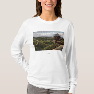 Circular Bridge Pacific Railway View T-Shirt