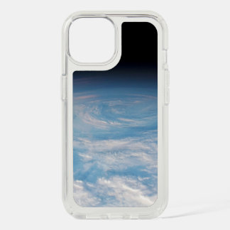 Circular Cloud Formation Over South Pacific Ocean. iPhone 15 Case