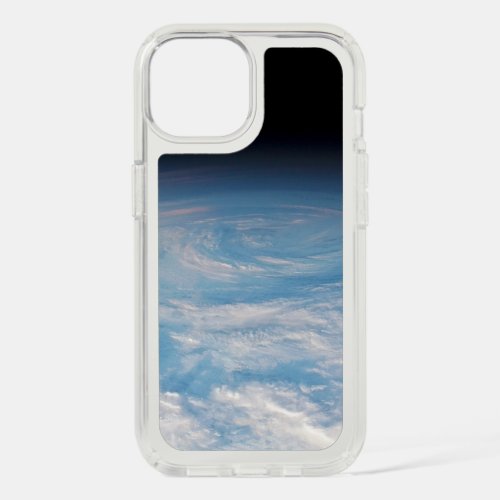 Circular Cloud Formation Over South Pacific Ocean iPhone 15 Case