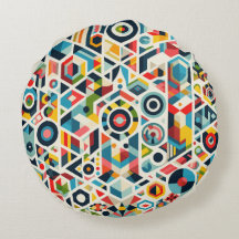 Circular Comfort: Stylish Round Pillow Design for