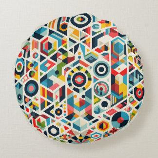Circular Comfort: Stylish Round Pillow Design for
