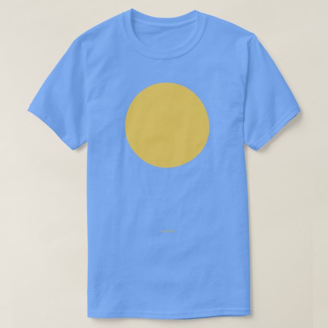 Circular Crayola Raw Sienna T-Shirt (Design Front)