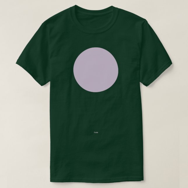 Circular Crayola Thistle T-Shirt (Design Front)