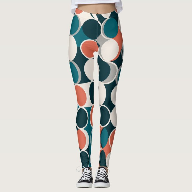 Circular design leggings (Front)