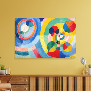 Circular Forms   Robert Delaunay   Canvas Print