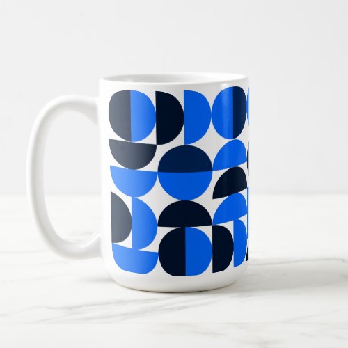 Circular Geometric Figures Coffee Mug