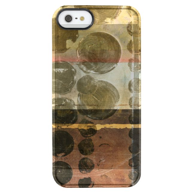 Circular Green Droplets Uncommon iPhone Case (Back)