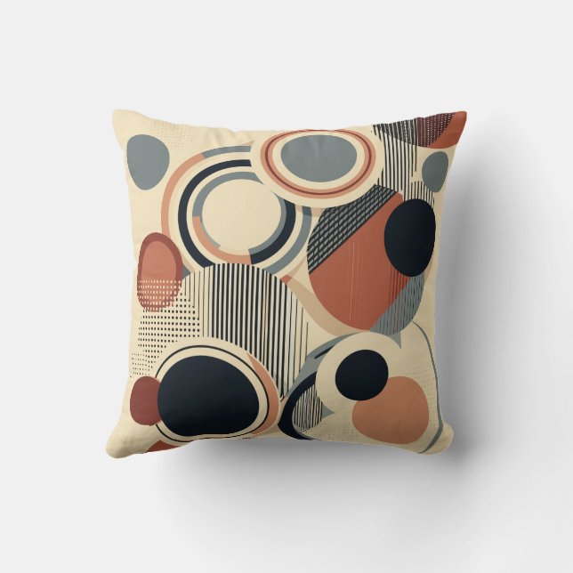 Circular Harmony Pillow (Back)