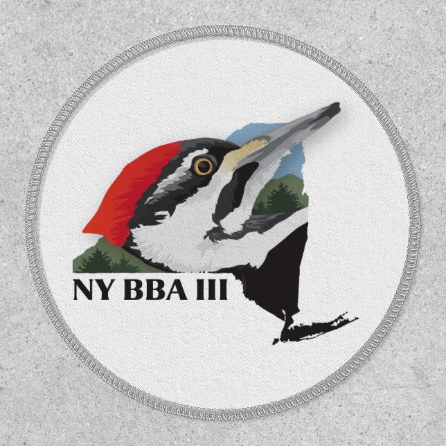 Circular iron-on patch (Front)