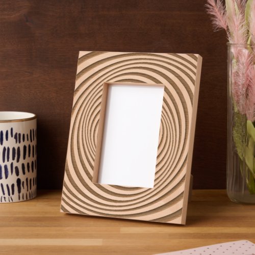 Circular Modern Artsy Laser Etched Picture Frame Engraved Frames Circular Modern Artsy Laser Etched Picture Frame Engraved Frames