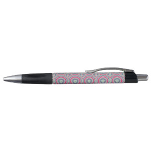 Circular Pattern Name Customizable Ballpoint Pen