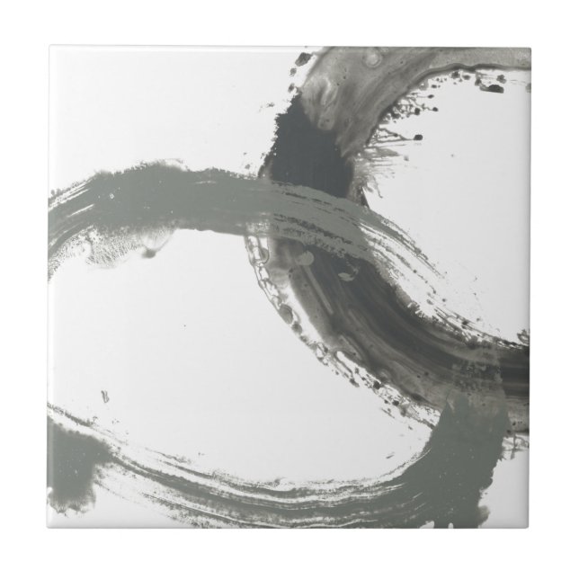Circular Reaction Ceramic Tile (Front)