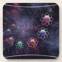 Circular Reasoning Cork Coaster