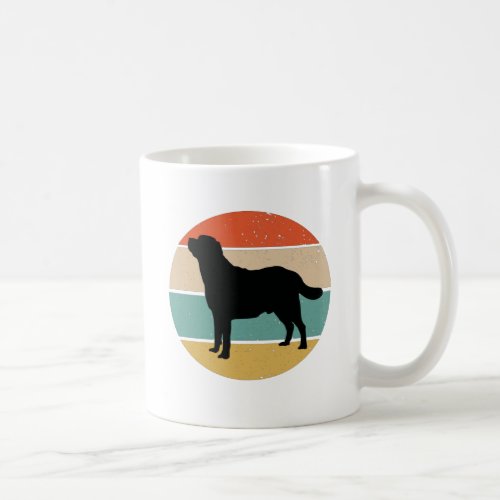 Circular Retro Labrador Owner Dad Mom Coffee Mug