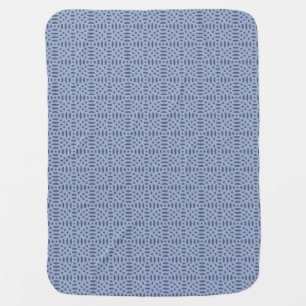 circular shapes seamless pattern baby blanket