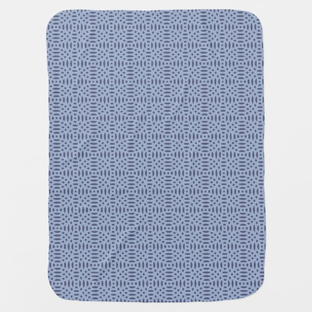 circular shapes seamless pattern baby blanket (Front)