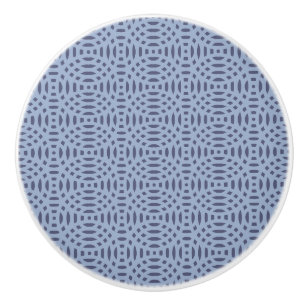 circular shapes seamless pattern ceramic knob