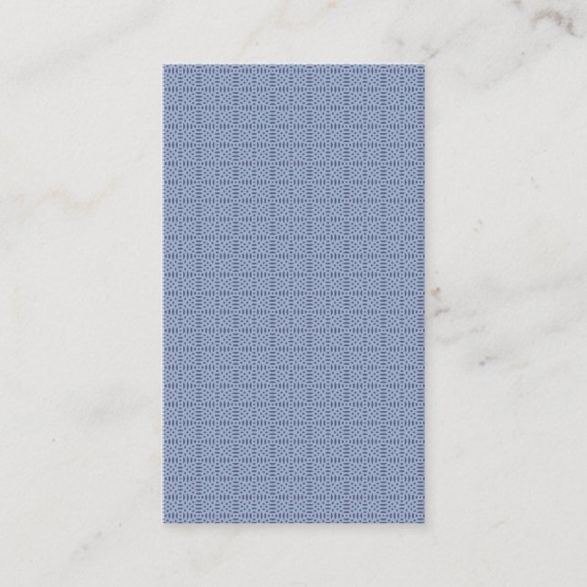 circular shapes seamless pattern discount card (Front)
