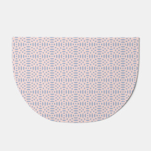 circular shapes seamless pattern doormat