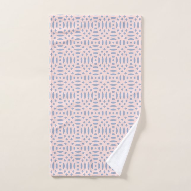 circular shapes seamless pattern hand towel  (Hand Towel)