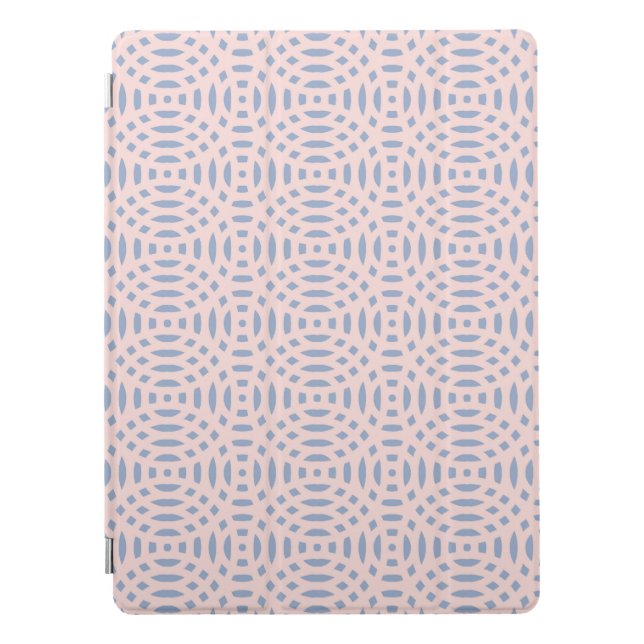 circular shapes seamless pattern iPad pro cover (Front)
